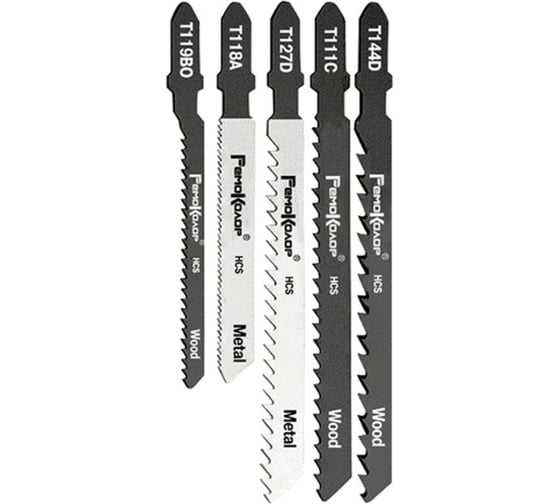 Изображение товара Набор полотен универсальный 5 шт для электролобзика РемоКолор 81-2-560