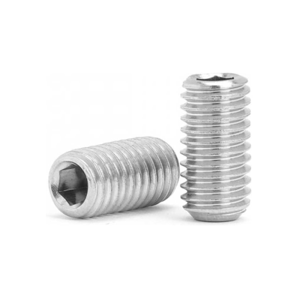 Изображение товара Винт ОПМ DIN 913 М6x20 мм 45H цинк 500 шт полный резьбой