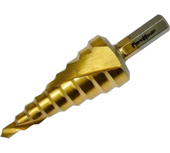 Изображение товара Сверло по металлу ступенчатое (4-32 мм; HSS) РемоКолор 35-6-432