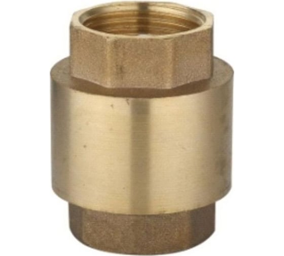 Изображение товара Обратный клапан DORON латунь, 3/4", с пластиковым штоком 8428