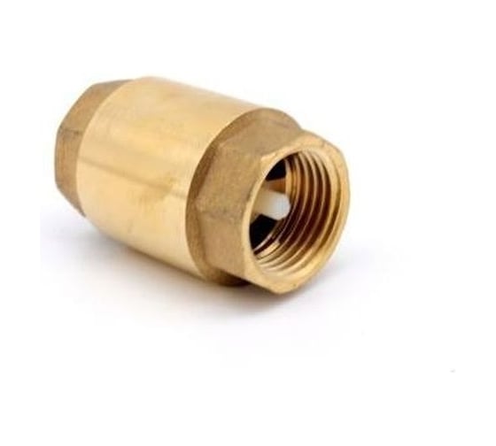 Изображение товара Обратный клапан DORON латунь, 1/2", с пластиковым штоком 8427