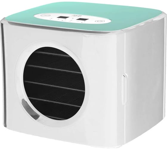 Изображение товара Сушилка для фруктов и овощей MARTA MT-FD1890A 6 поддонов: 5+1, для пастилы, белый/ментол 42889