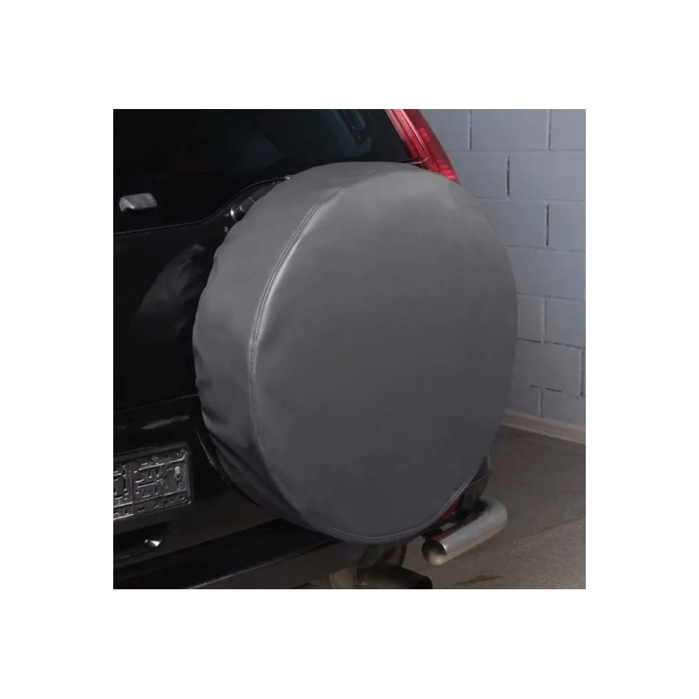 Изображение товара Чехол запасного колеса SKYWAY Компас R15 из эко-кожи и полиэстера