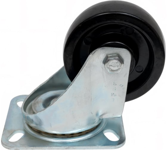 Изображение товара Колесо термостойкое фенольное поворотное 80 мм MFK-TORG EM01-BKB-80