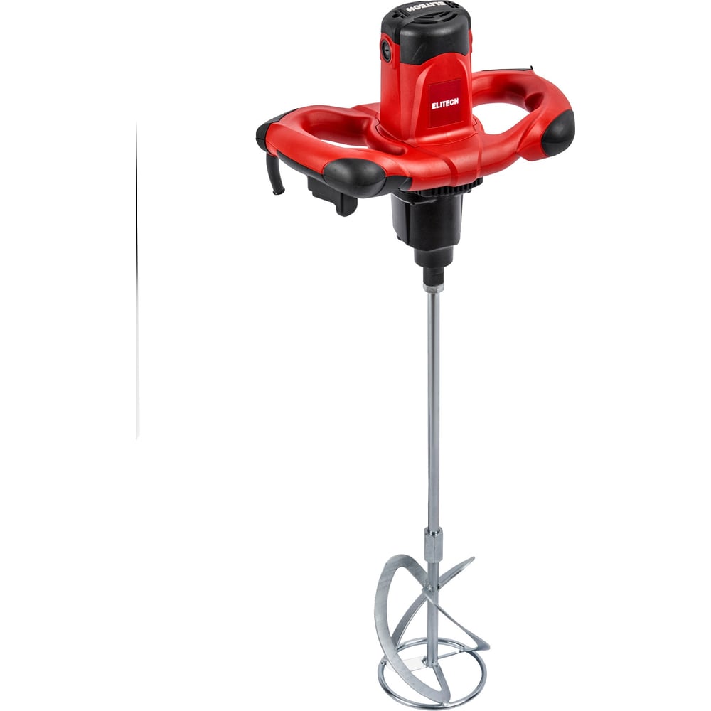 Изображение товара Мощный бытовой миксер Elitech МС 1400Э2 с 2 скоростями и патроном М14