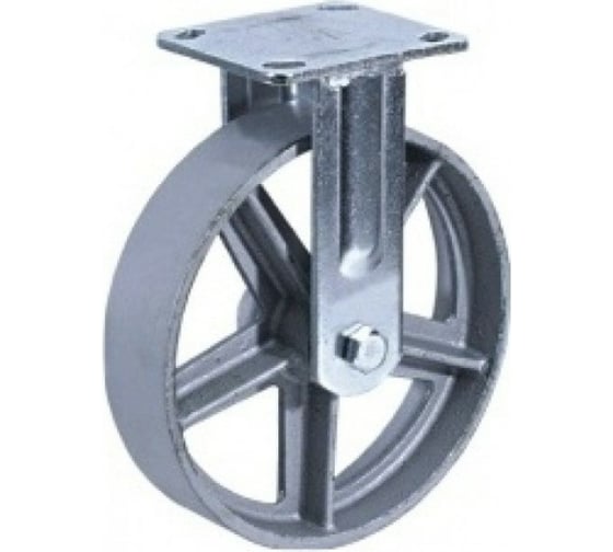 Изображение товара Колесо металлическое термостойкое неповоротное со спицами 102 мм MFK-TORG 1131102