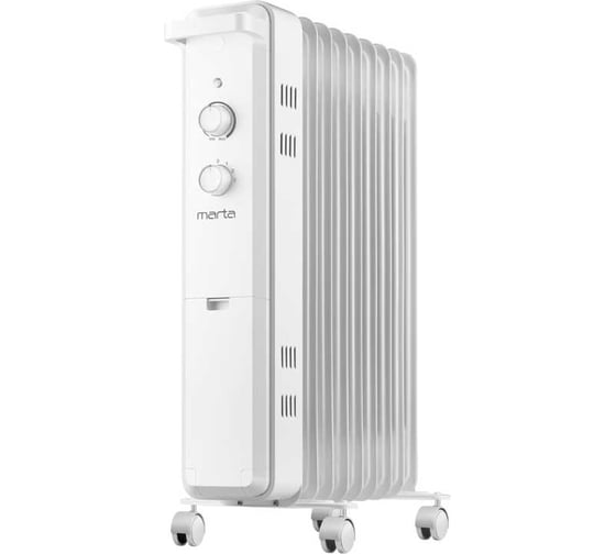 Изображение товара Масляный обогреватель MARTA MT-OH2433A белый 44030