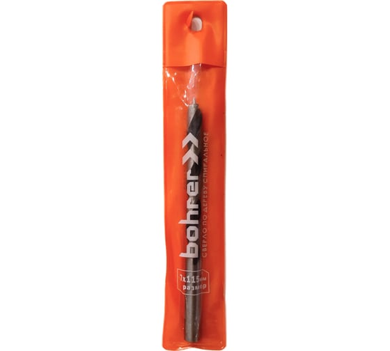 Изображение товара Сверло по дереву спиральное (7х115 мм) BOHRER 31607115