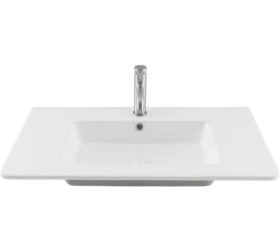 Изображение товара Раковина керамическая накладная ALLEN BRAU 4.61001.20 PARIS с переливом 810x460 мм белый (334591) 00334591