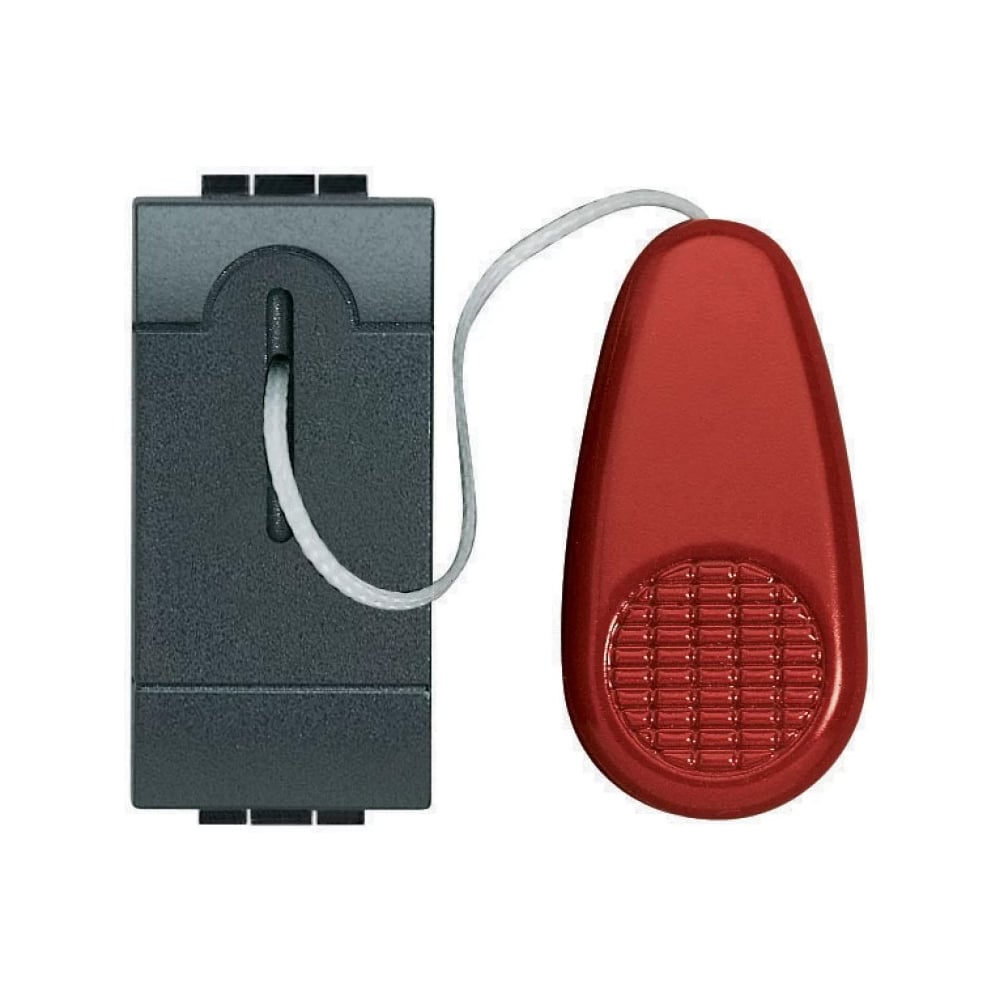 Изображение товара Кнопка выключателя Bticino монтаж скрытый 1 клавиша IP20 антрацит L4033