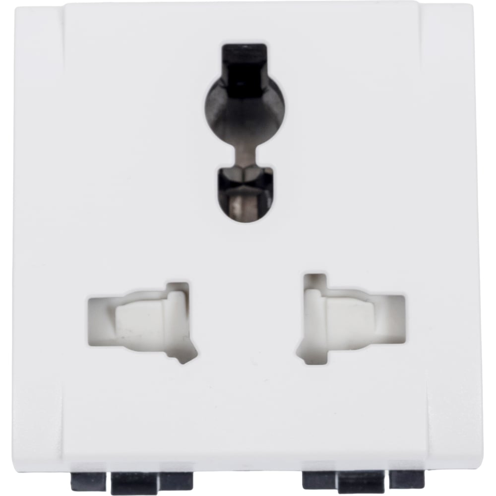 Изображение товара Розетка Bticino Livinglight мультистандарт 2 модуля белая N4139