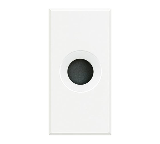 Изображение товара Заглушка Bticino Axolute с выходным отверстием, цвет белый HD4953