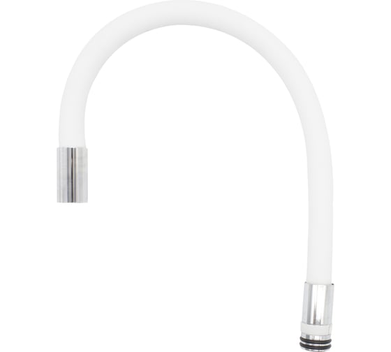 Изображение товара Излив для кухни Doron гибкий силиконовый, белый D55-WHITE (1/50) 016375