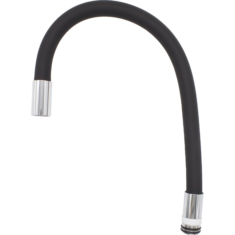 Изображение товара Излив для кухни Doron гибкий силиконовый, черный D55-BLACK (1/50) 016313