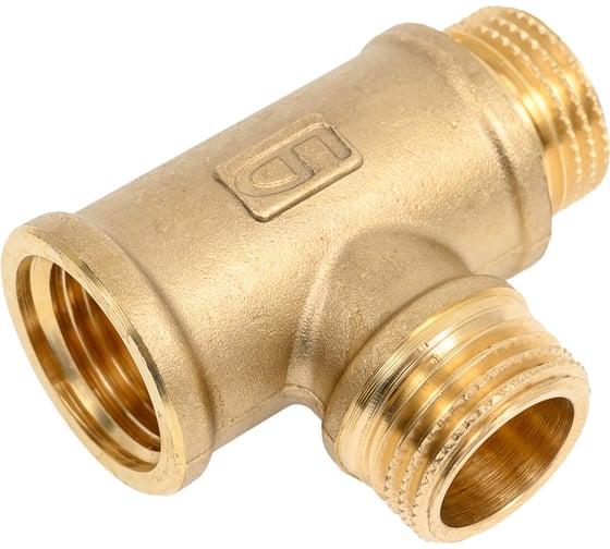 Изображение товара Тройник LD PRIDE 1/2'' вн/нар/нар, латунь 555393