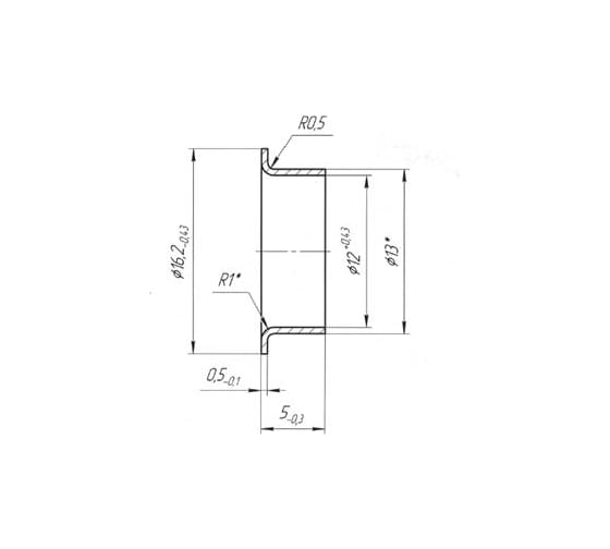 Изображение товара Втулка ОПМ ОСТ 4Г 0.010.016 КС8.227.003 СКИД.713341.006 1 шт УТ000161701
