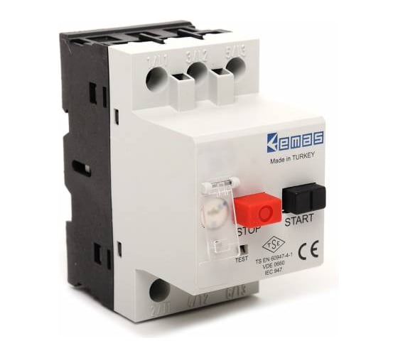 Изображение товара Автомат защиты двигателя Emas термомагнитный 0.16-0.25А MKS1TM-0.25