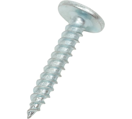 Изображение товара Саморез ООО «ПромСорт-Метиз» ГОСТ металл-металл, острый, 4,2x25, с пресс-шайбой, оцинкованный, 1 кг 4687205881403