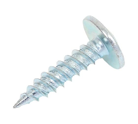 Изображение товара Саморез ООО «ПромСорт-Метиз» ГОСТ металл-металл, острый, 4,2x19, с пресс-шайбой, оцинкованный, 1 кг 4687205881397