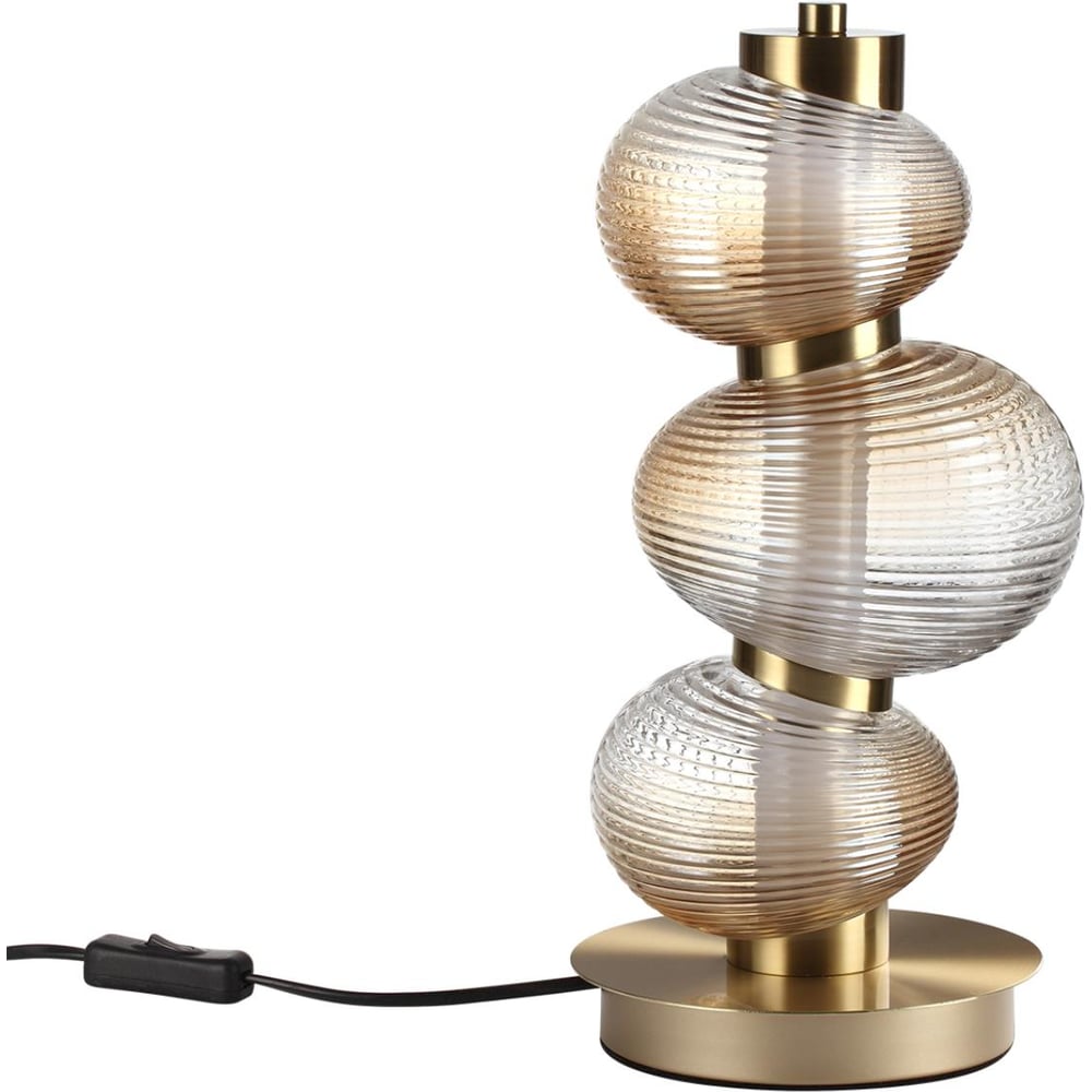 Изображение товара Настольная лампа ODEON LIGHT BRUCO 12W с встроенными светодиодами бронза