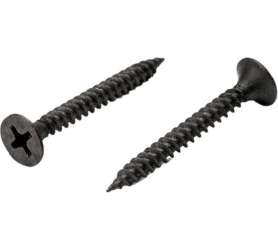 Изображение товара Саморез по ГКМ ООО «ПромСорт-Метиз» ГОСТ фосфатированный, 3.5x31, частая резьба, 1 кг 4687205881359