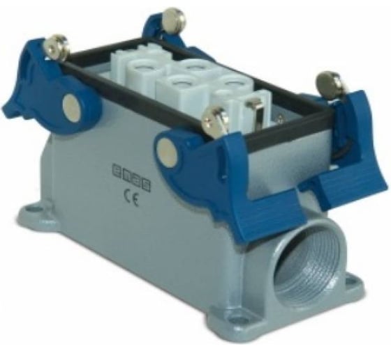 Изображение товара Розетка Emas, 4-фиксатора, боковой ввод, 6 полюсов, 4/80А+2/16A EBM806PD14