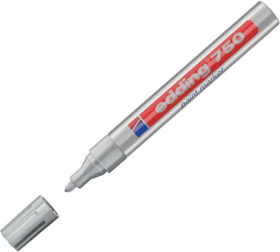 Изображение товара Лаковый маркер EDDING E-750/54 серебряный 2-4 мм, металлический корпус 537616