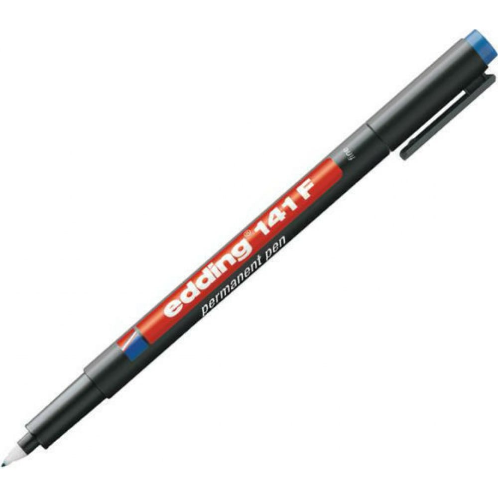 Перманентный маркер для глянцевых поверхностей EDDING маркер crown перманентный синий 3мм cpm 800с