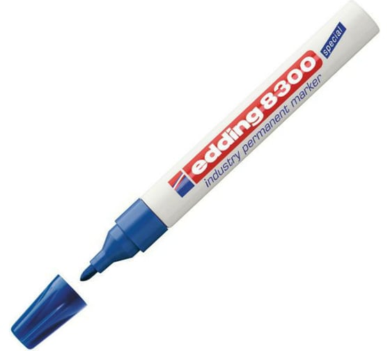 Изображение товара Маркер для агрессивной среды Edding E-8300/3 синий 1.5-3 мм 515938