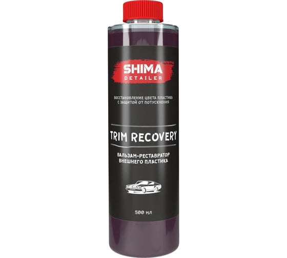 Изображение товара Бальзам-реставратор внешнего пластика SHIMA DETAILER TRIM RECOVERY 500 мл 4603740920131