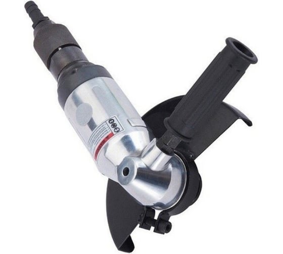 Изображение товара Шлифмашина угловая пневматическая BYAROSS индустриальный тип, поворотный пусковой механизм, 180 круг, мощность 1.1 кВт FMG-180A