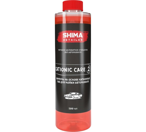 Изображение товара Катионный автошампунь SHIMA DETAILER CATIONIC CARE 500 мл 4634444150975
