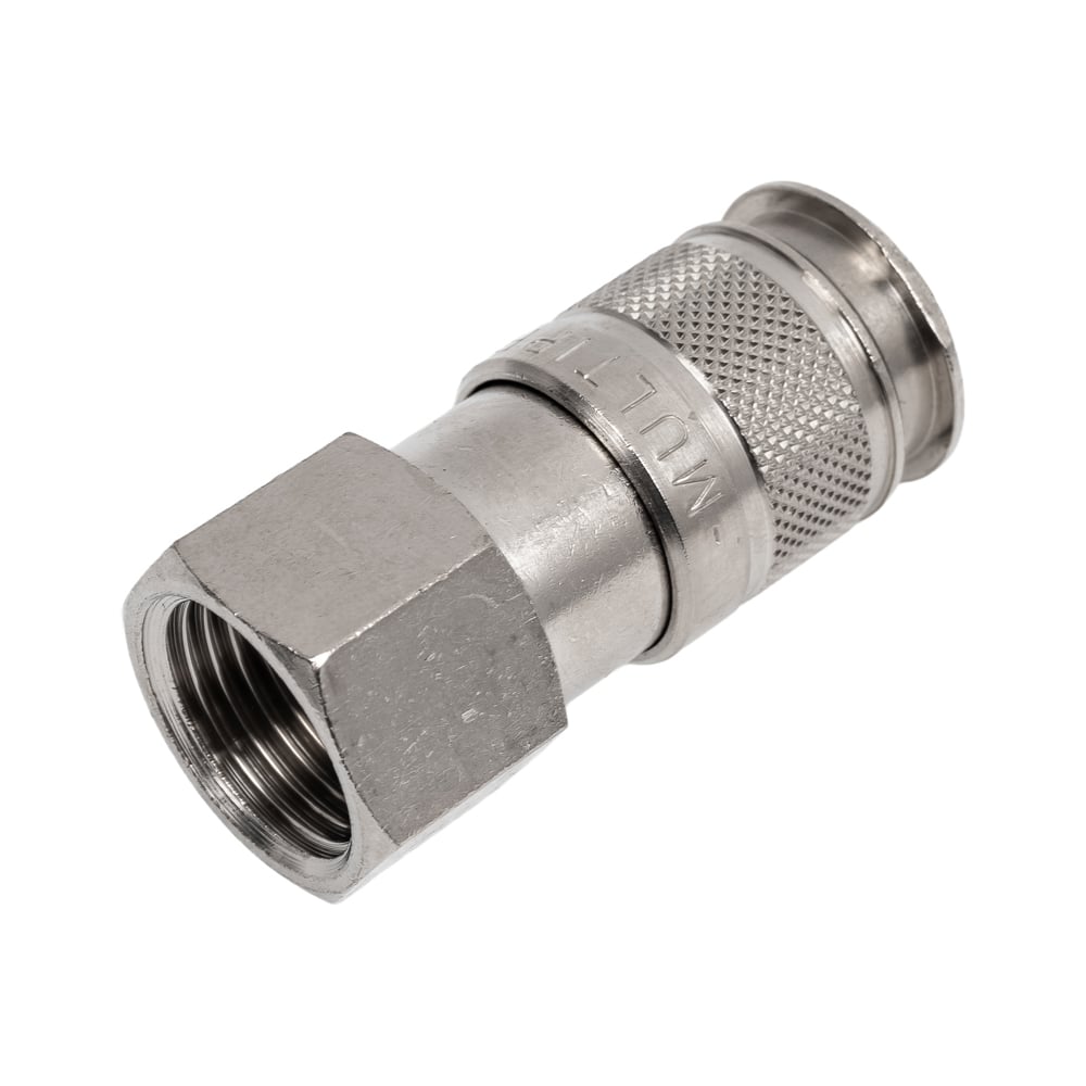 Изображение товара Муфта BTI MULTI М1/2 6164 для гидравлики и пневматики никелированная латунь