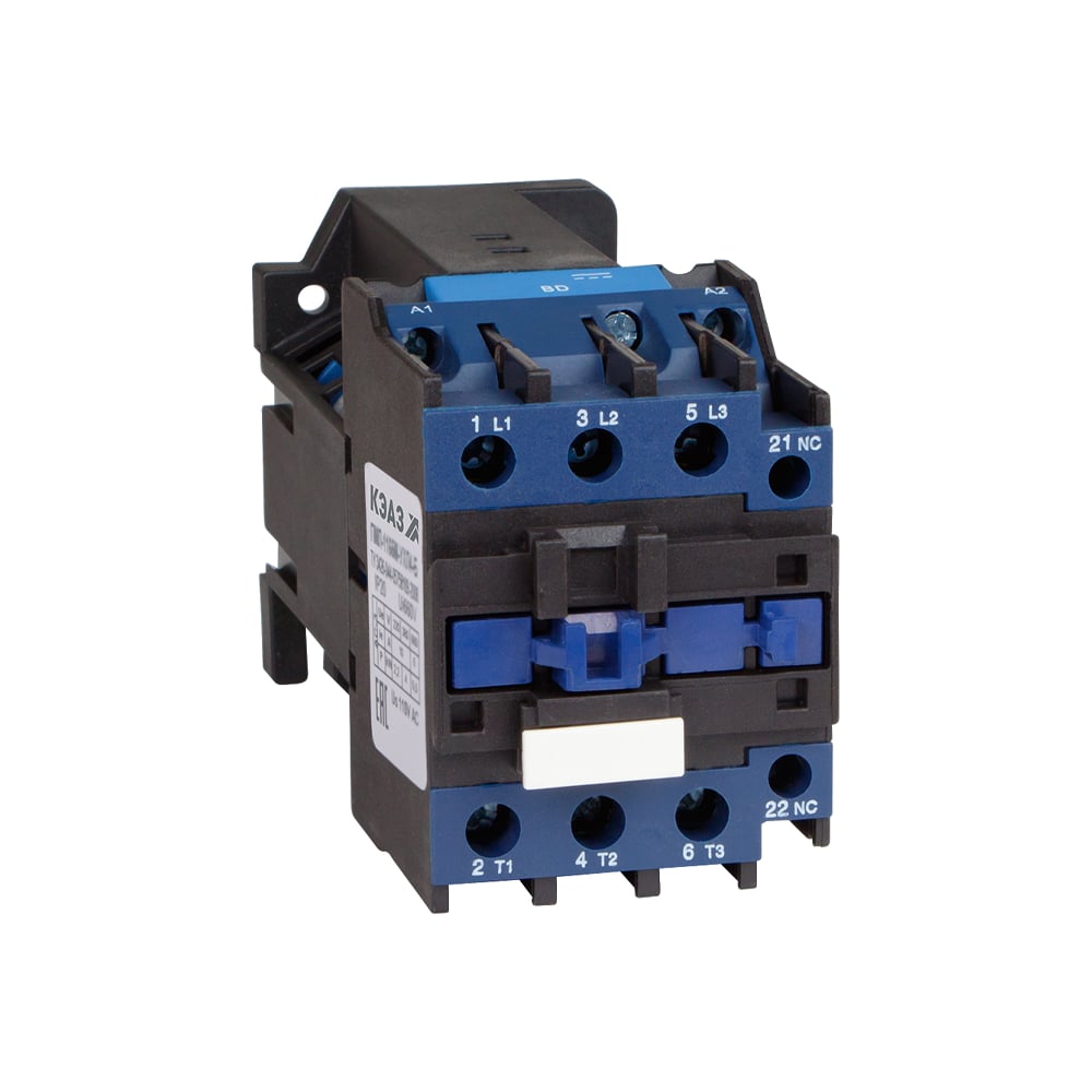 Изображение товара Контактор КЭАЗ ПМЛ-1166ДМ-16А-24DC-УХЛ4-Б для автоматизации 16А 24В