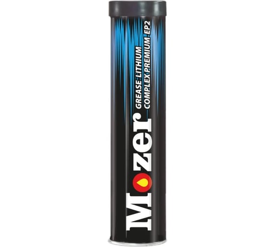 Изображение товара Пластичная смазка MOZER МОZER GREASE LITHIUM COMPLEX PREMIUM EP2, туба 400гр 4638148