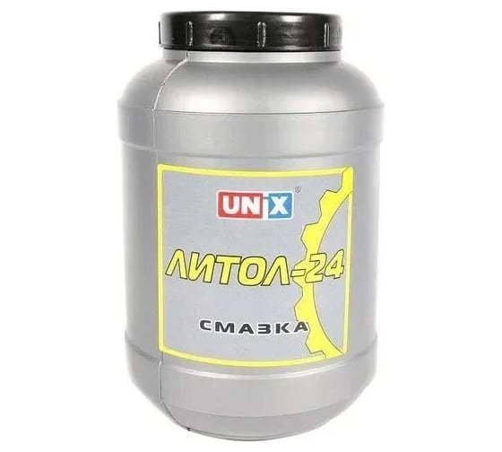 Изображение товара Пластичная смазка UNIX Литол-24 СТО, банка 2кг 4638391