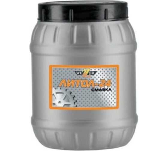 Изображение товара Пластичная смазка Wezer Литол-24, банка 0,8кг 4632900