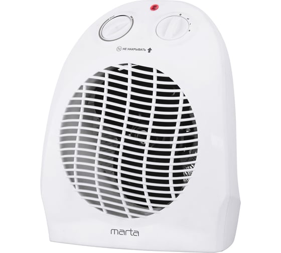 Изображение товара Тепловентилятор MARTA MT-FH2486A белый 43951