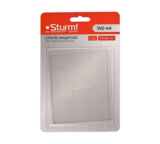 Изображение товара Внешнее защитное стекло маски сварщика Sturm WG-A4