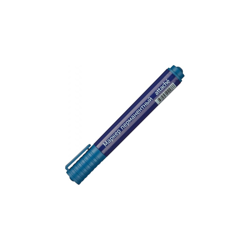 Универсальный перманентный маркер Attache маркер crown перманентный синий 3мм cpm 800с