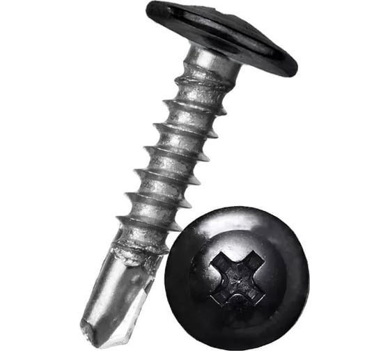 Изображение товара Саморез ОПМ 206041-2 4,2x13 ШСММ полусфера, black zn, сверло, 1000 шт. УТ000158939