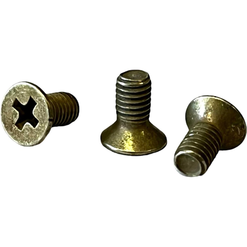 Изображение товара Винт ОПМ DIN 965 М3x6 мм 2000 шт. Кадмиевое покрытие, полная резьба