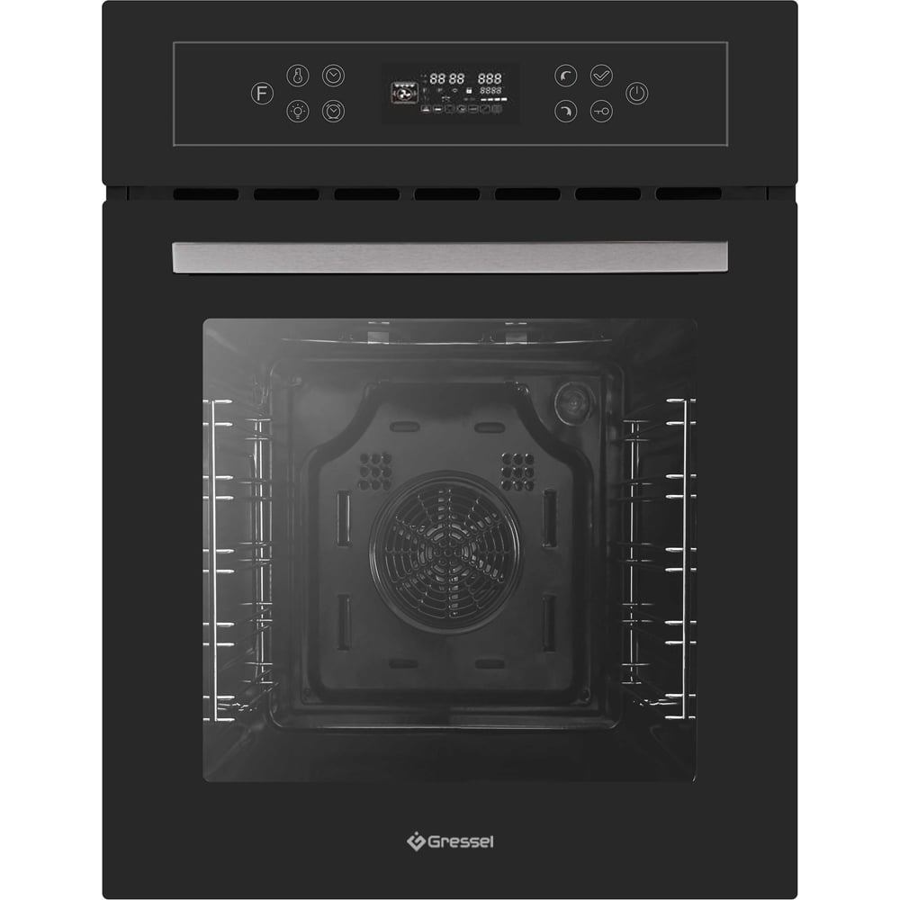 Изображение товара Встраиваемый духовой шкаф Gressel 45 см 10 режимов тройное стекло конвекция