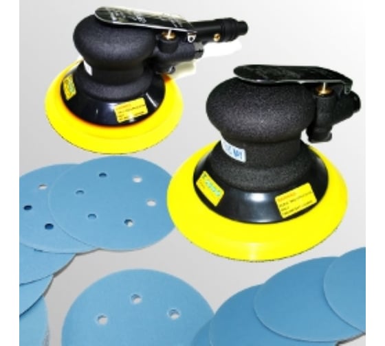 Изображение товара Шлифмашинка пневматическая эксцентриковая PI TOOLS PIT-16053 5735