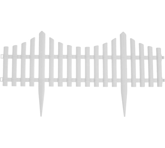 Изображение товара Ограждение Greengo 30x300 см, 5 секций, белое 3296968