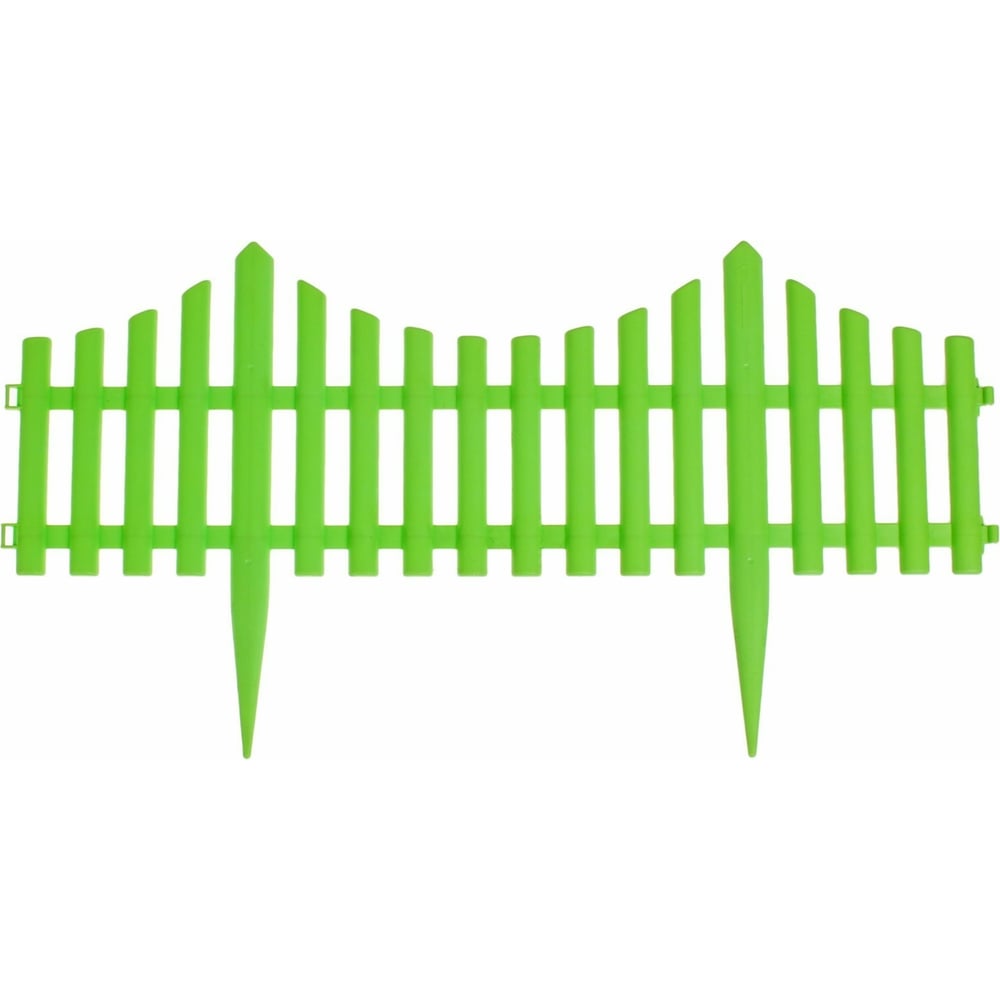Изображение товара Ограждение Greengo для клумб 30x300 см, 5 секций, зеленое