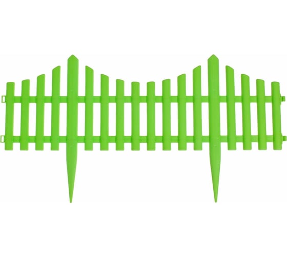Изображение товара Ограждение Greengo 30x300 см, 5 секций, салатовое 3296971