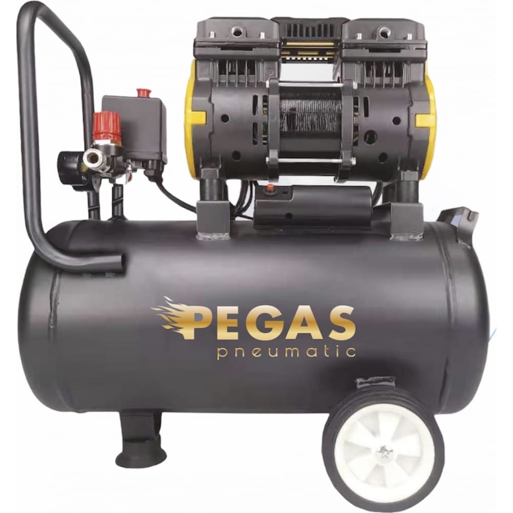 фото Бесшумный безмасляный компрессор pegas pneumatic