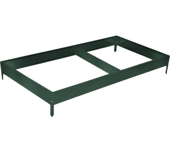 Изображение товара Оцинкованная грядка Greengo 295x100x15 см, зелёный мох 3185467