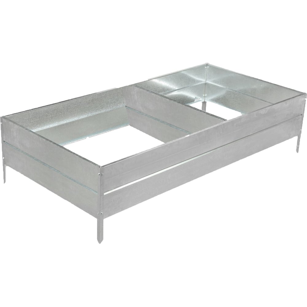 Изображение товара Оцинкованная грядка Greengo 390x100x34 см для вашего огорода